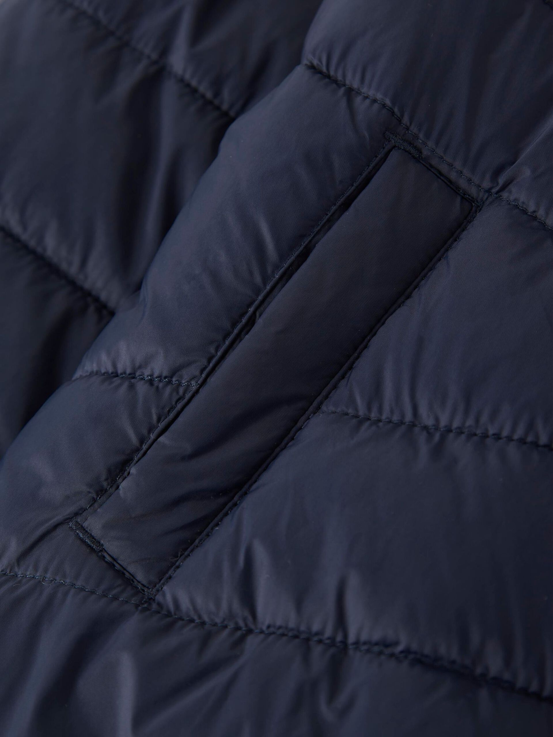 Carousel image - HOODED PUFFER JACKET, Dark Sapphire | 5