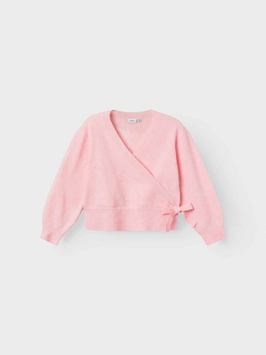 Carousel image - WICKEL STRICKJACKE, Parfait Pink | 1