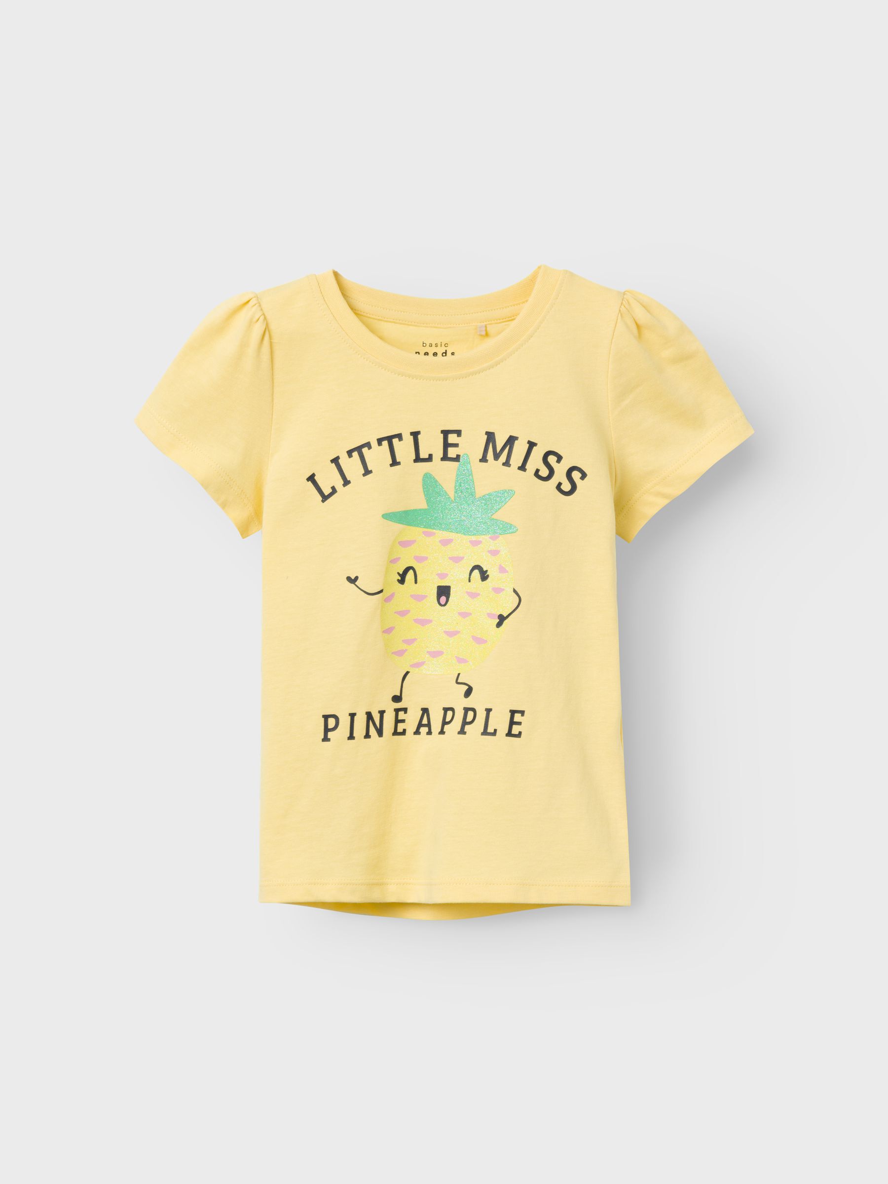 KAPMOUWEN T SHIRT Peuter Meisjes Geel NAME IT Nederland