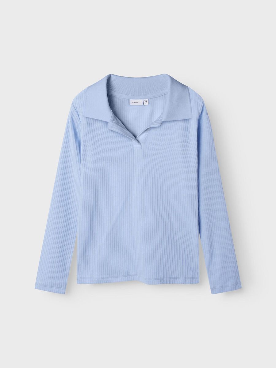 name it REGULAR FIT POLO SHIRT, Serenity, highres - 13248637_Serenity_003.jpg