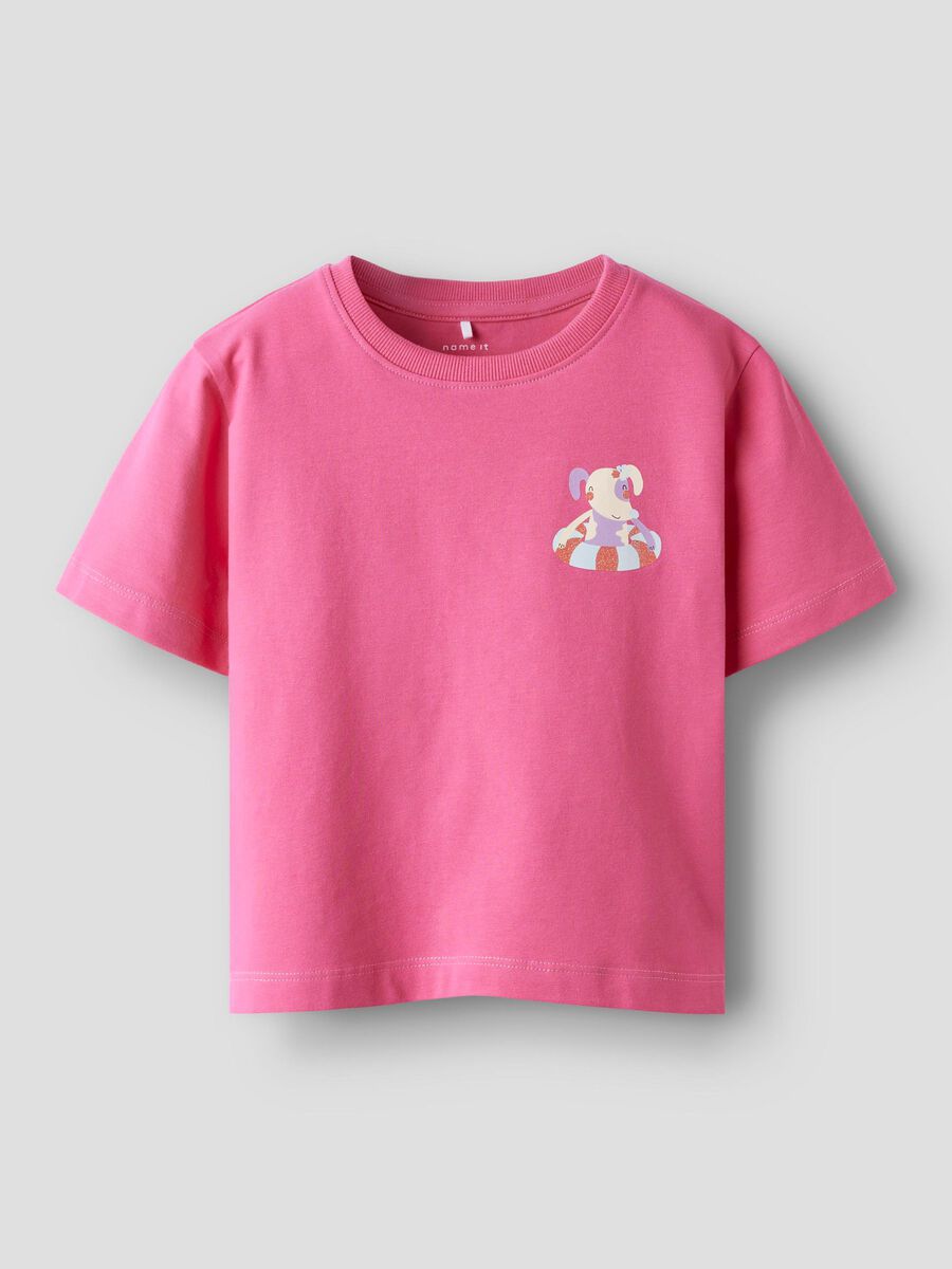 Product carousel image - ORGANIC COTTON T-SHIRT, Fandango Pink | 1
