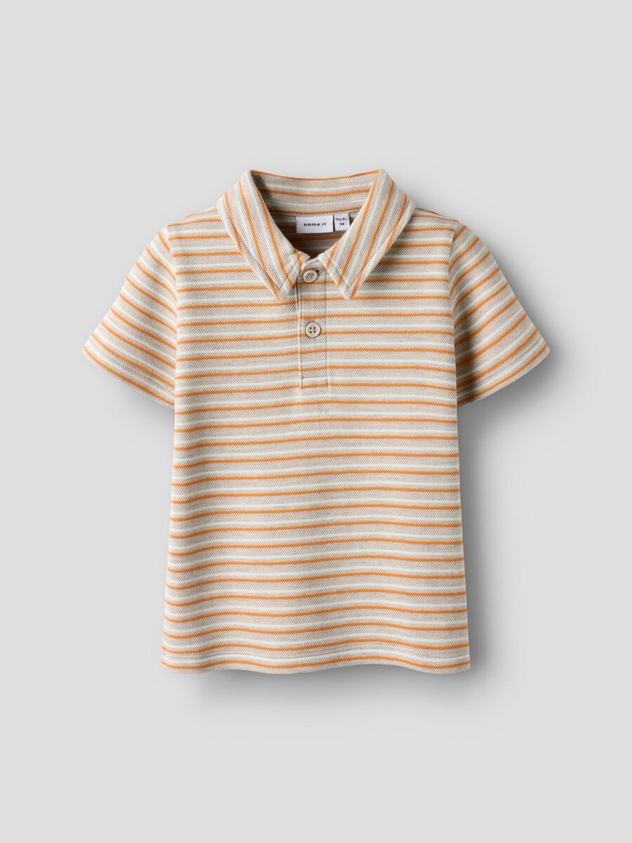 name it REGULAR FIT POLO, Peyote Melange, highres - 13251792_PeyoteMelange_003.jpg