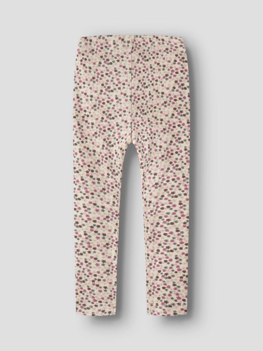 Product carousel image 2 SLIM FIT LEGGINGS, Antique White