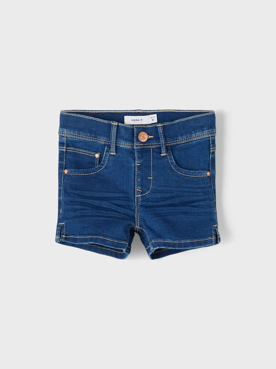 Name it À COUPE SLIM SHORTS EN JEAN, Medium Blue Denim, highres - 13198530_MediumBlueDenim_003.jpg