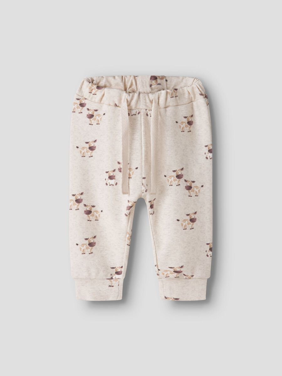 Product carousel image 1 PRINTED SWEATPANTS, Peyote Melange