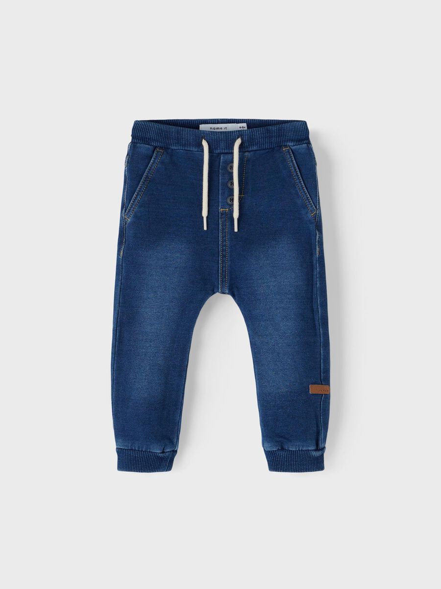 Name it SWEAT DENIM JEANS, Medium Blue Denim, highres - 13191685_MediumBlueDenim_003.jpg