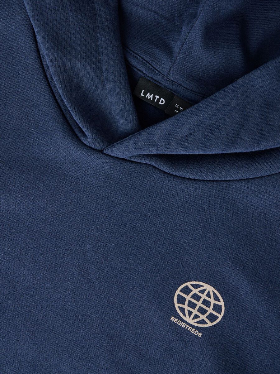 Carousel image 3 LOOSE FIT HOODIE, Navy Blazer