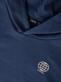 Product image thumbnail 3 LOOSE FIT HOODIE, Navy Blazer