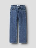 Product image thumbnail - STRAIGHT LEG JEANS, Faded Denim | 1