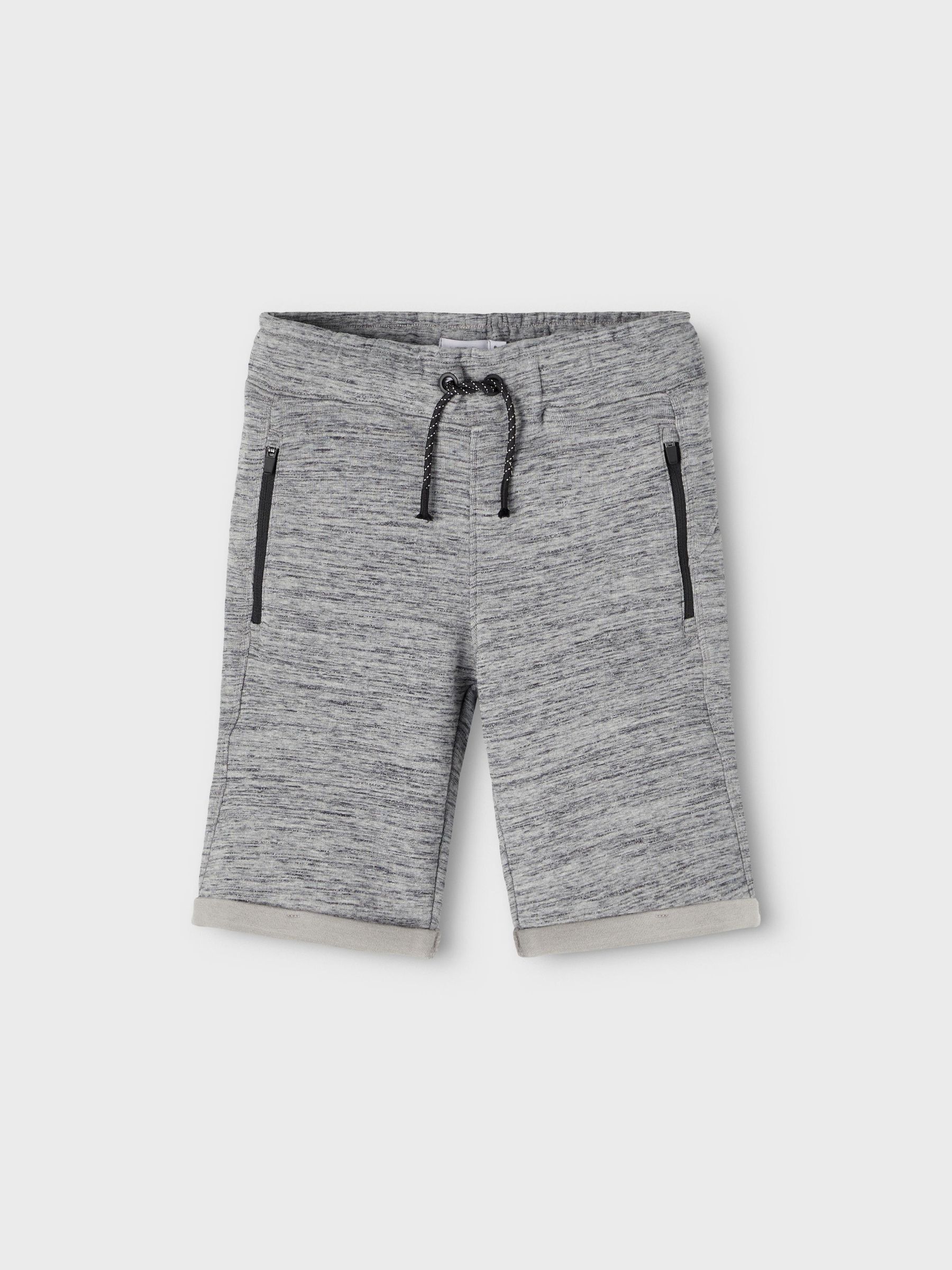 CON BOLSILLOS CON CREMALLERA SHORTS DE DEPORTE (Grey) de name it kids |  Name it®