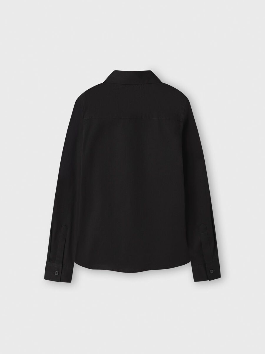 name it LONG SLEEVED SHIRT, Black, highres - 13235630_Black_002.jpg