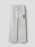 Product image thumbnail 1 WIDE LEG SWEAT PANTS, Light Grey Melange