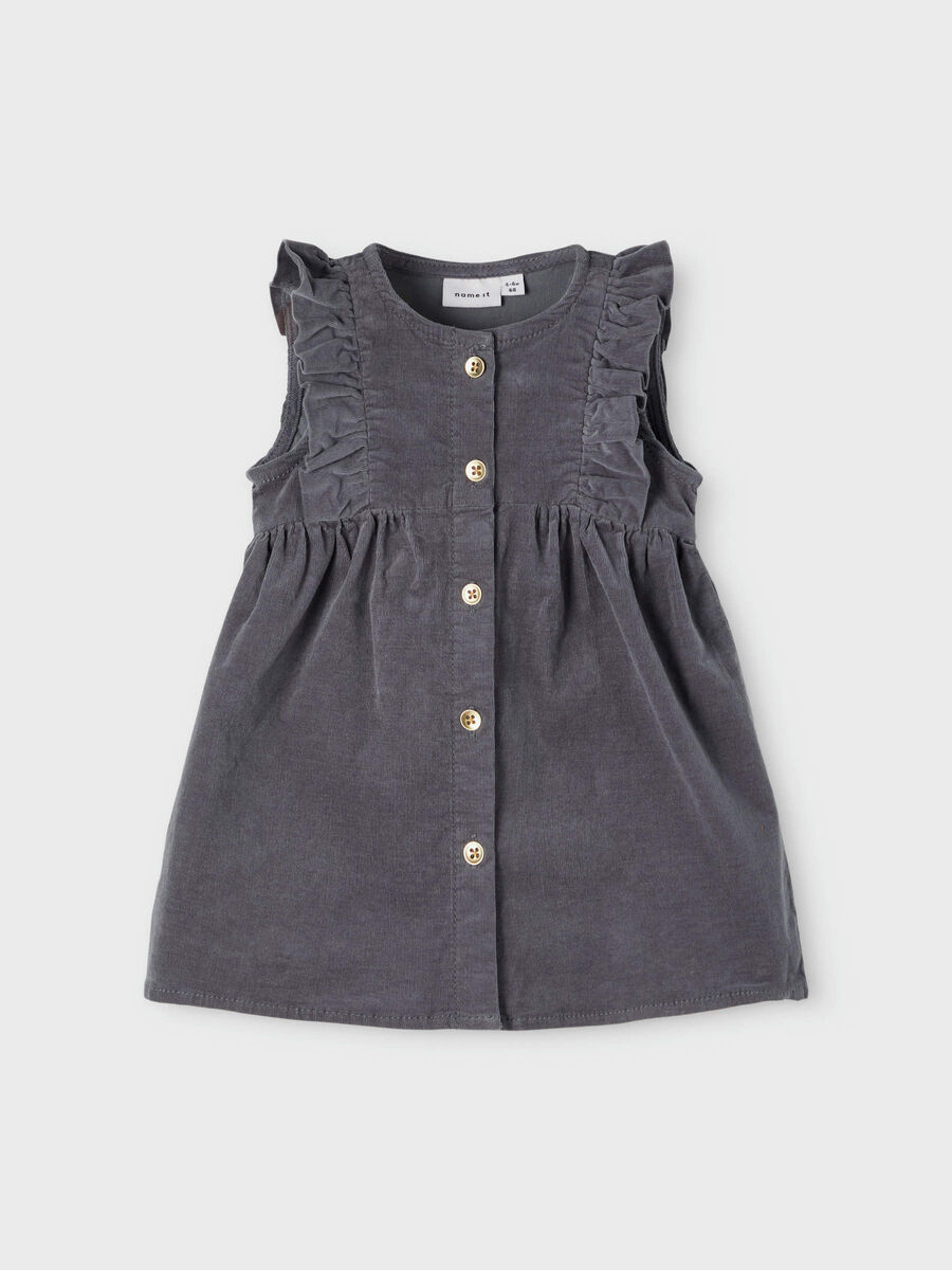 Carousel image - CORDUROY DRESS, Turbulence | 1