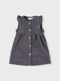 Product image thumbnail - CORDUROY DRESS, Turbulence | 1