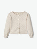 Name it HULMØNSTRET STRIKKET CARDIGAN, Crystal Gray, highres - 13178761_CrystalGray_003.jpg