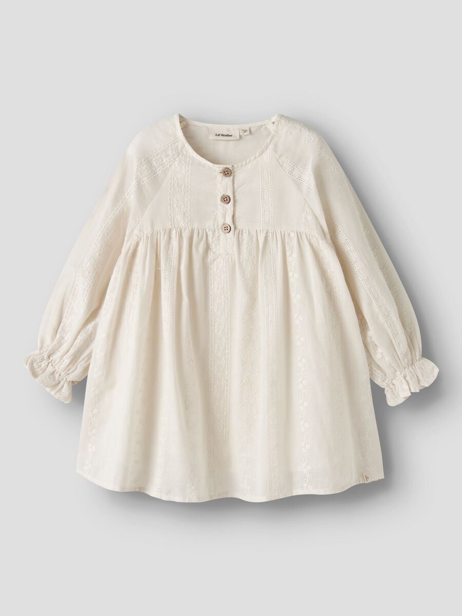 Carousel image 1 ORGANIC COTTON DRESS, Turtledove