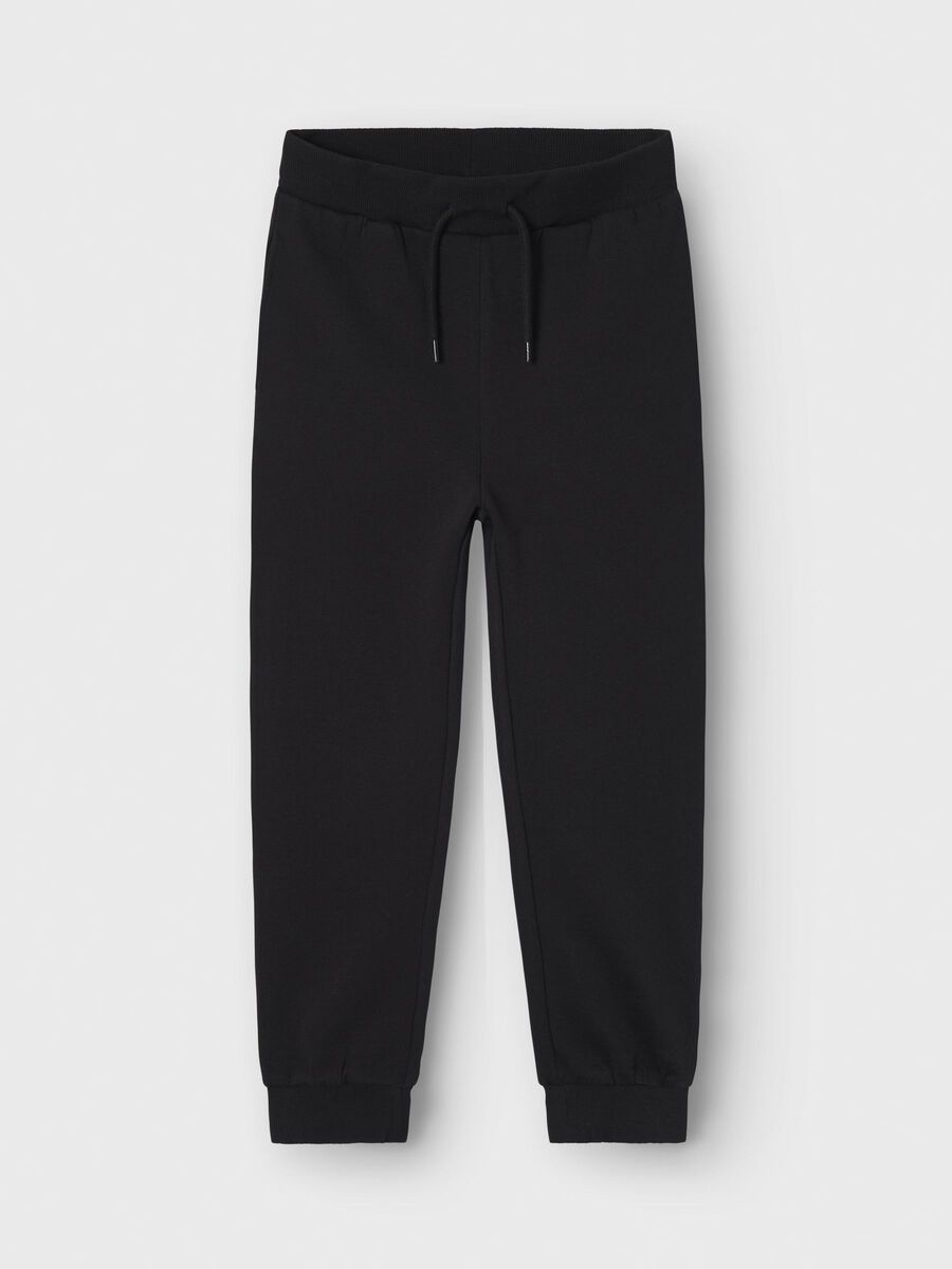 Name it NORMAL PASSFORM SWEATBUKSER, Black, highres - 13235093_Black_003.jpg
