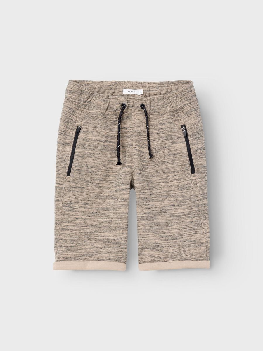 Name it ZIP-POCKET SWEAT SHORTS, Humus, highres - 13190443_Humus_003.jpg