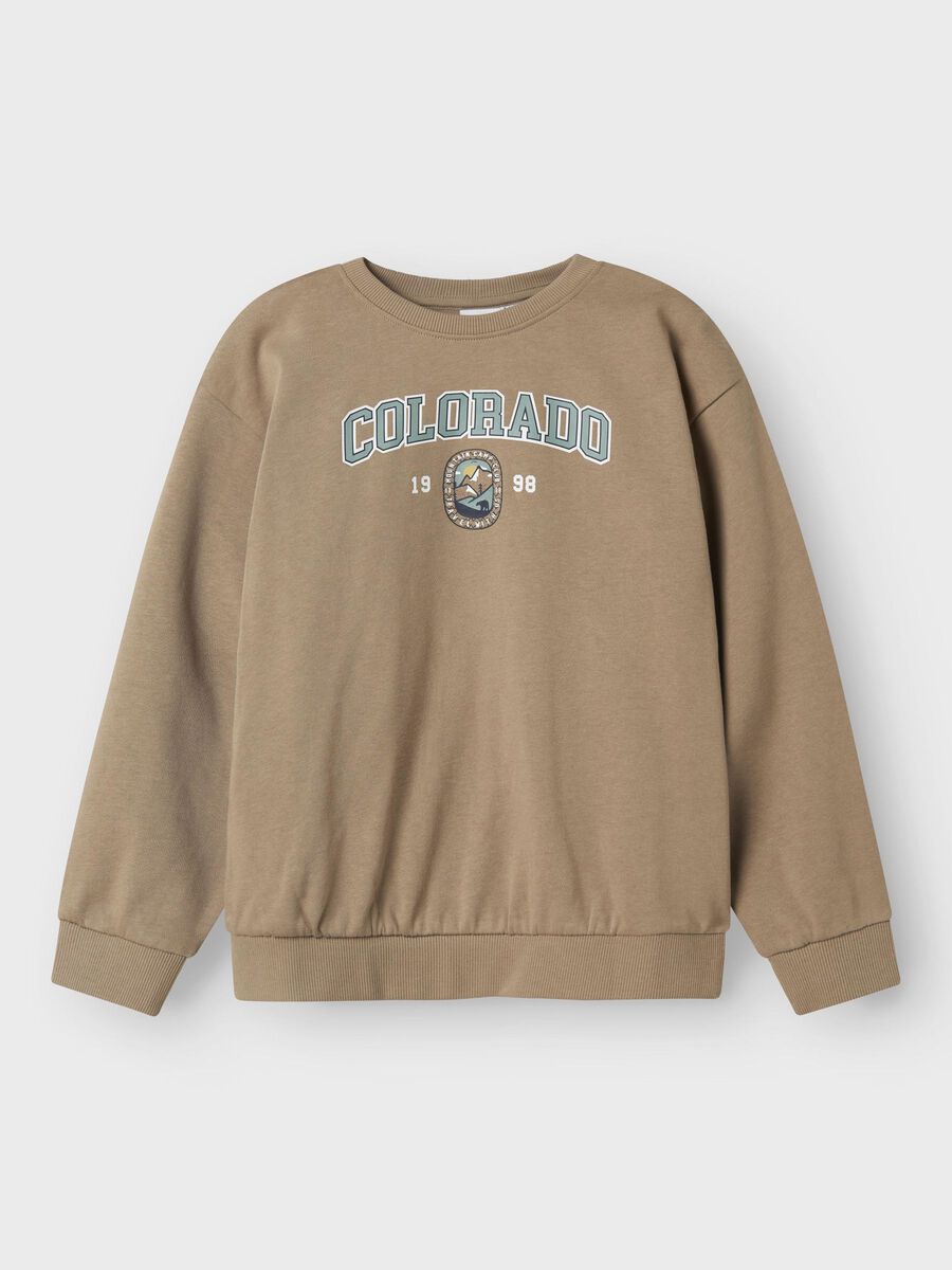 name it REGULAR FIT SWEATSHIRT, Weathered Teak, highres - 13235183_WeatheredTeak_1149284_003.jpg