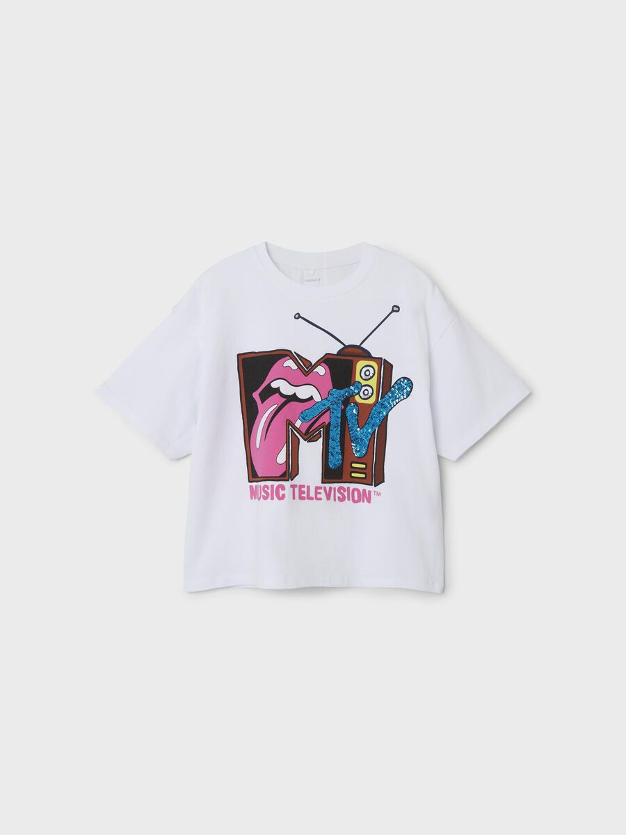 name it ROLLING STONES T-SHIRT, Bright White, highres - 13230036_BrightWhite_003.jpg