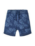 Name it EXOTISCHE BLÄTTERPRINT SWEATSHORTS, Dark Sapphire, highres - 13176435_DarkSapphire_001.jpg