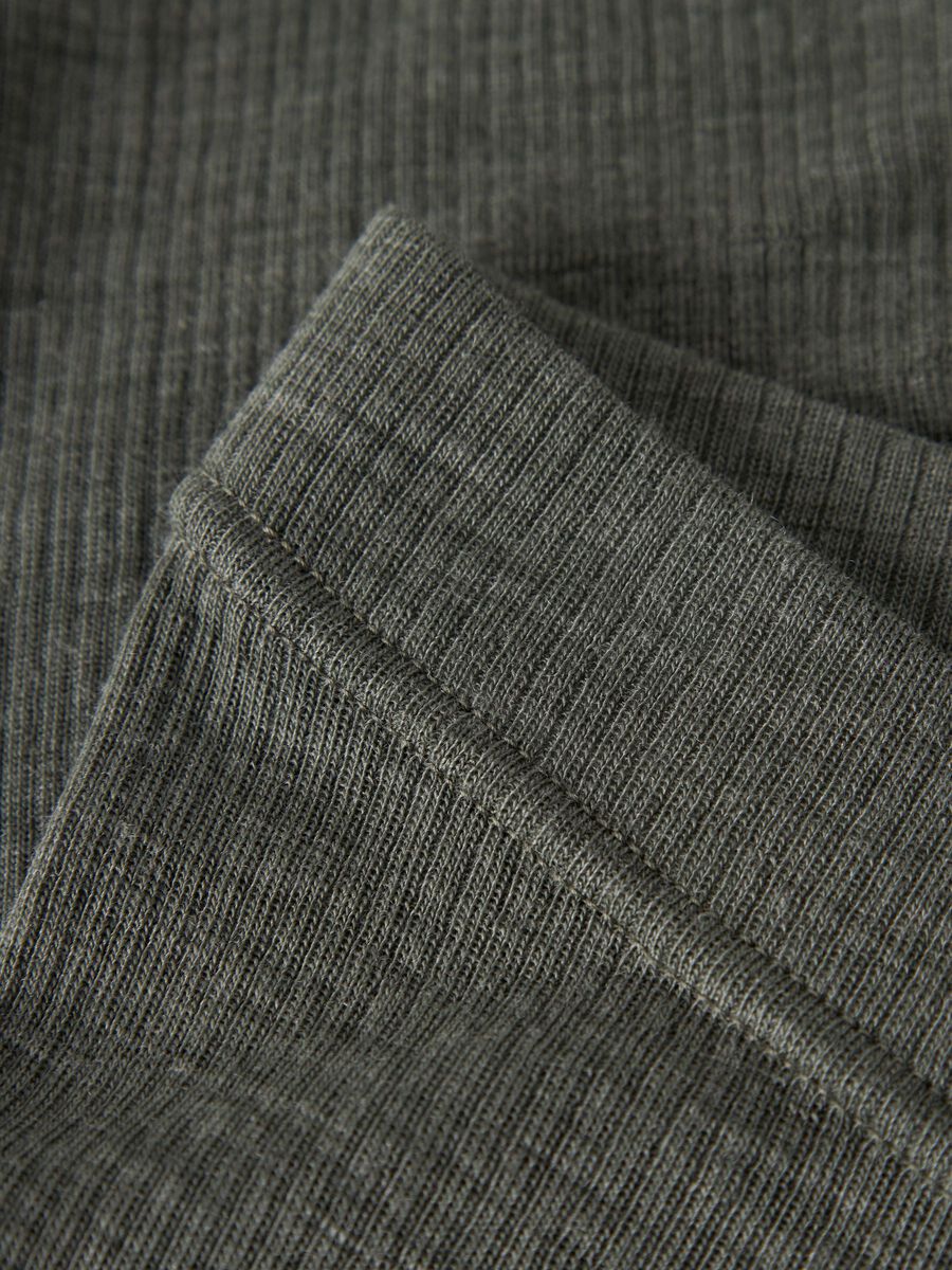 Carousel image 3 MERINO WOOL LEGGINGS, Mulled Basil