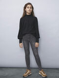 Product image thumbnail 2 HIGH-WAIST PANTERPRINT JEANS, Dark Grey