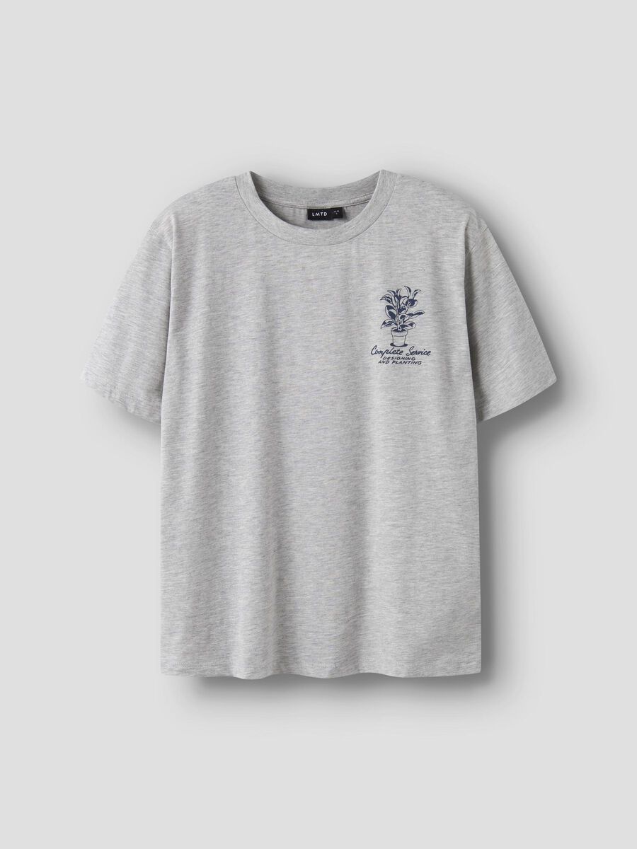 name it LOOSE FIT T-SHIRT, Light Grey Melange, highres - 13245630_LightGreyMelange_1215890_003.jpg