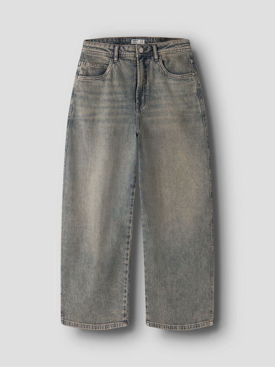 Carousel image 1 SKATER FIT JEANS, Vintage Medium Blue Denim