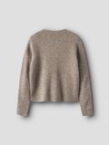 Product image thumbnail - REGULAR FIT KNITTED CARDIGAN, Mocha Meringue | 2