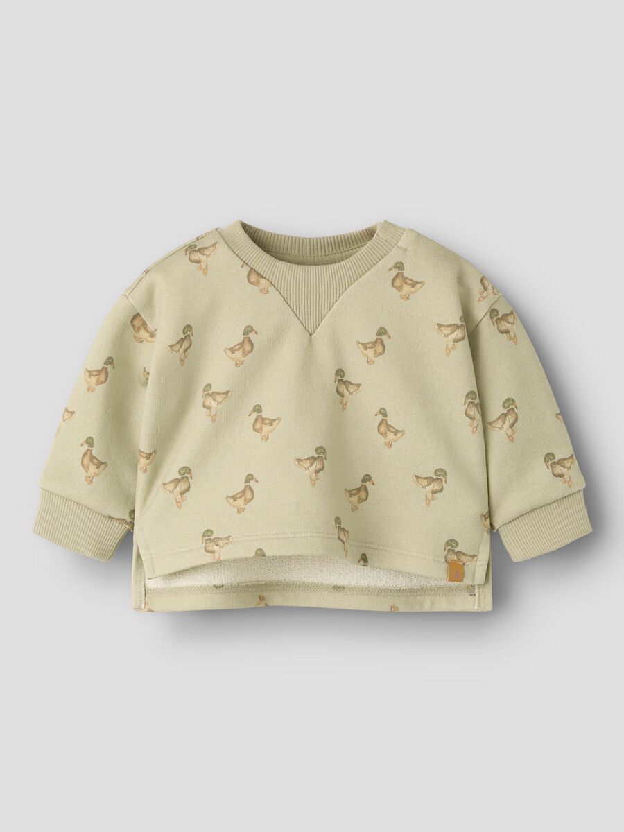 Product carousel image 1 LOOSE FIT SWEATSHIRT, Moss Gray