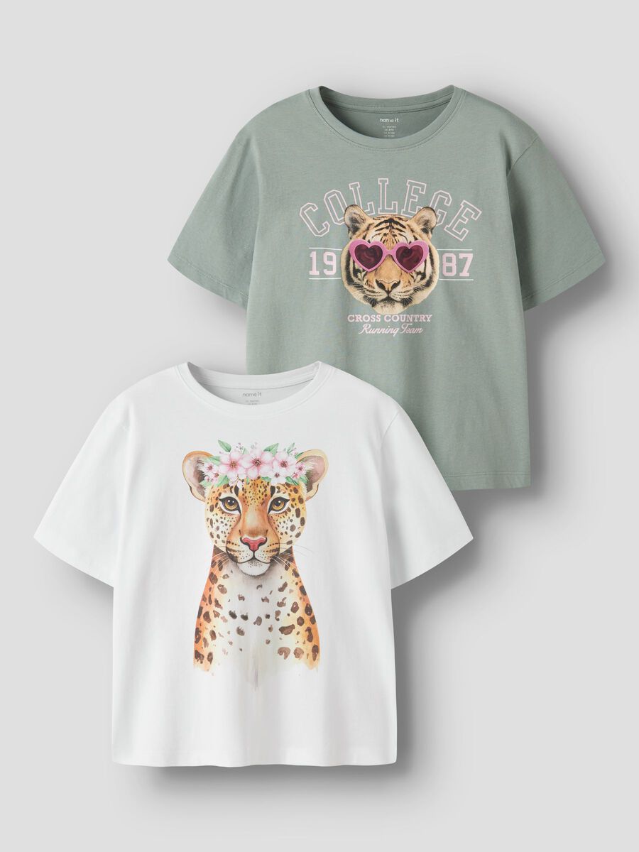 Product carousel image - 2 PACK T-SHIRT, Bright White | 1