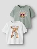 Product image thumbnail - 2 PACK T-SHIRT, Bright White | 1