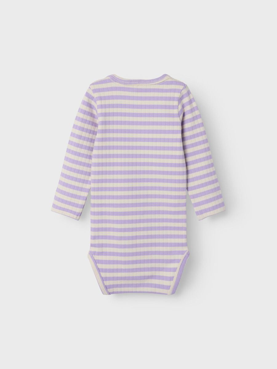 name it ORGANIC COTTON ROMPER, Buttercream, highres - 13248233_Buttercream_002.jpg