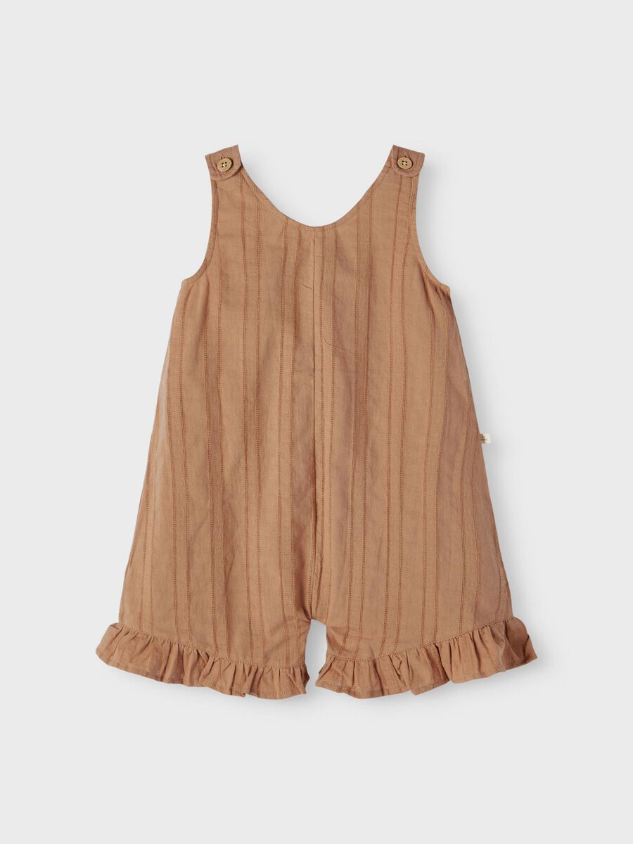 Product carousel image - LOOSE OVERALLS, Mocha Mousse | 1