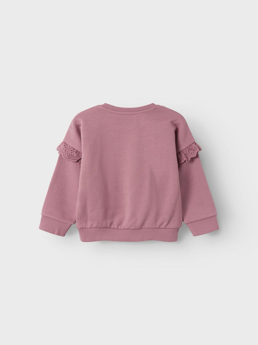 name it COUPE AMPLE SWEAT-SHIRT, Nostalgia Rose, highres - 13227539_NostalgiaRose_002.jpg
