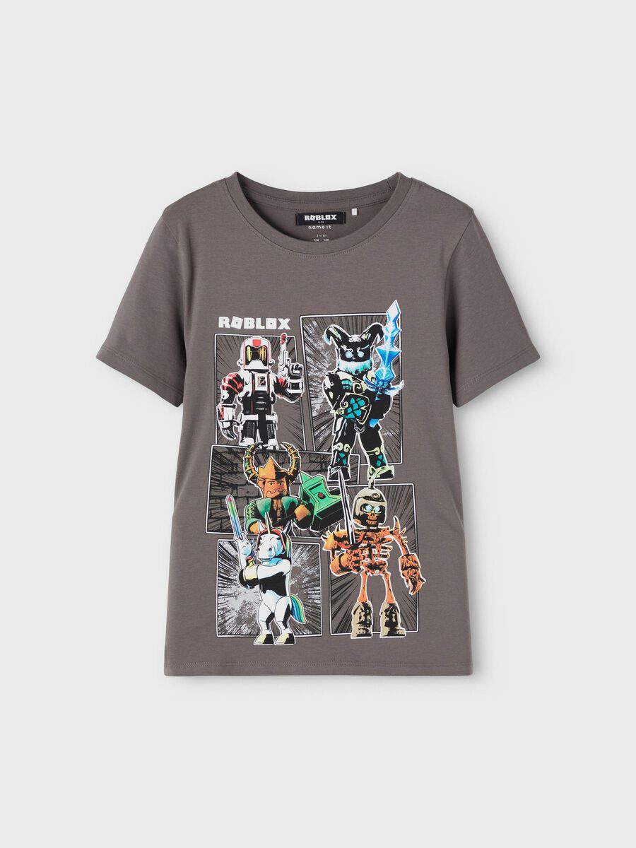 Carousel image - ROBLOX PRINT T-SHIRT, Granite Grey | 1