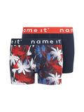 Name it 2-PACK BOXER SHORTS, Mars Red, highres - 13168335_MarsRed_001.jpg