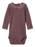 Name it MERINO WOOL - LACE COLLAR ROMPER, Flint, highres - 13175358_Flint_001.jpg