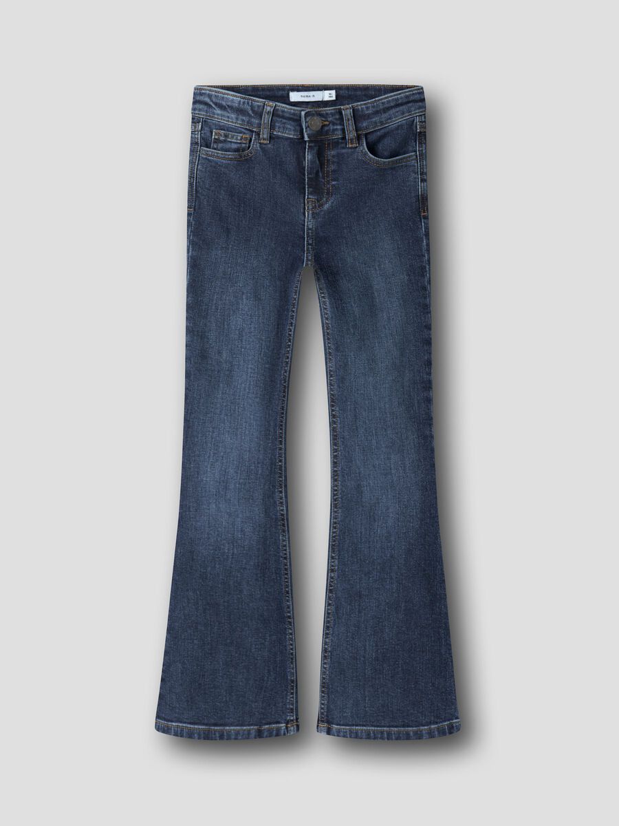Product carousel image 1 BOOTCUT JEANS, Dark Blue Denim