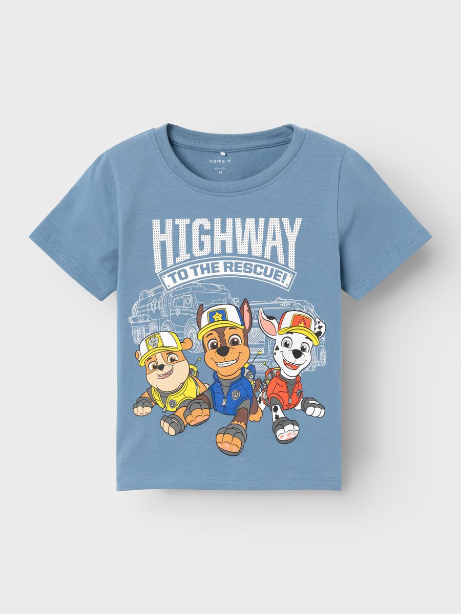 Name it À MOTIF PAW PATROL T-SHIRT, Provincial Blue, highres - 13230072_ProvincialBlue_003.jpg