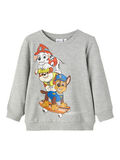 Name it PAW PATROL SWEATSHIRT, Grey Melange, highres - 13205312_GreyMelange_001.jpg