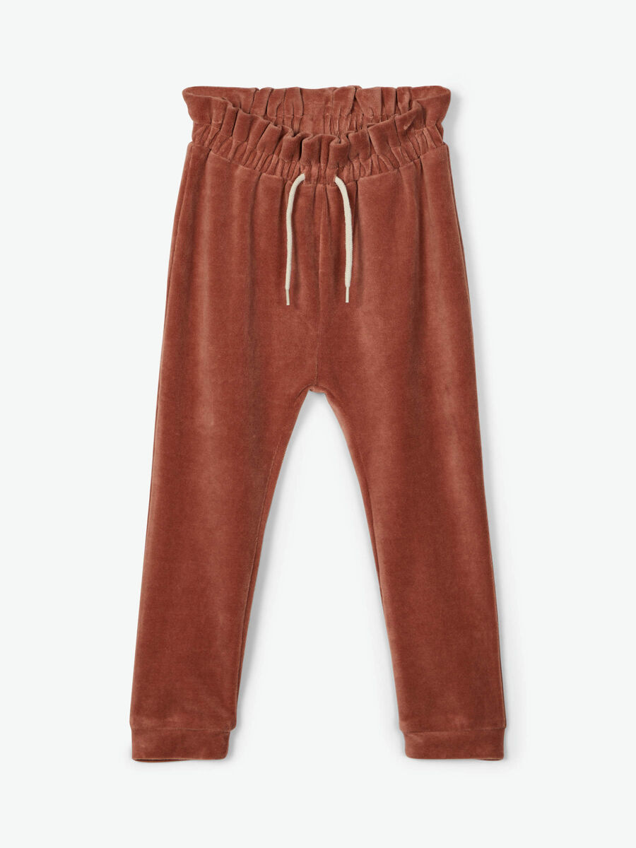 Name it VELOUR TROUSERS, Mahogany, highres - 13181886_Mahogany_003.jpg