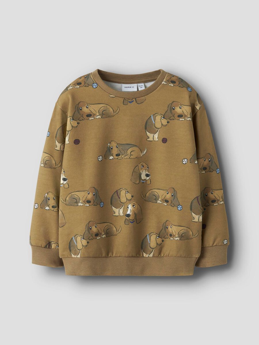 name it REGULAR FIT SWEATSHIRT, Dull Gold, highres - 13244646_DullGold_003.jpg