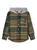 Name it CHECKED FLANNEL SHIRT, Thyme, highres - 13179112_Thyme_001.jpg
