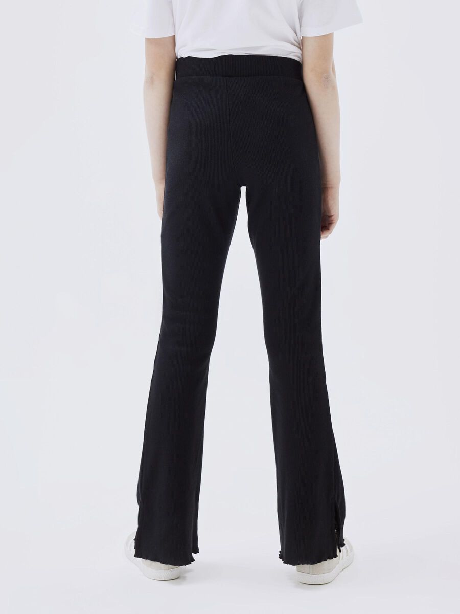 name it BOOT-CUT TROUSERS, Black, highres - 13204834_Black_008.jpg
