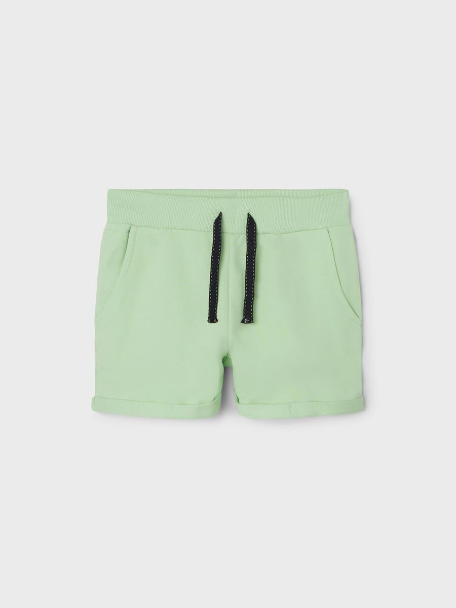 Name it REGULAR FIT SWEATSHORTS, Green Ash, highres - 13201013_GreenAsh_003.jpg