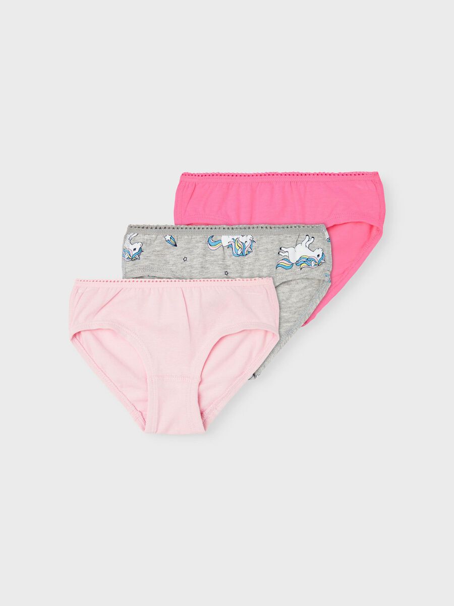 3 PACK BRIEFS - Toddler Girls', Pink
