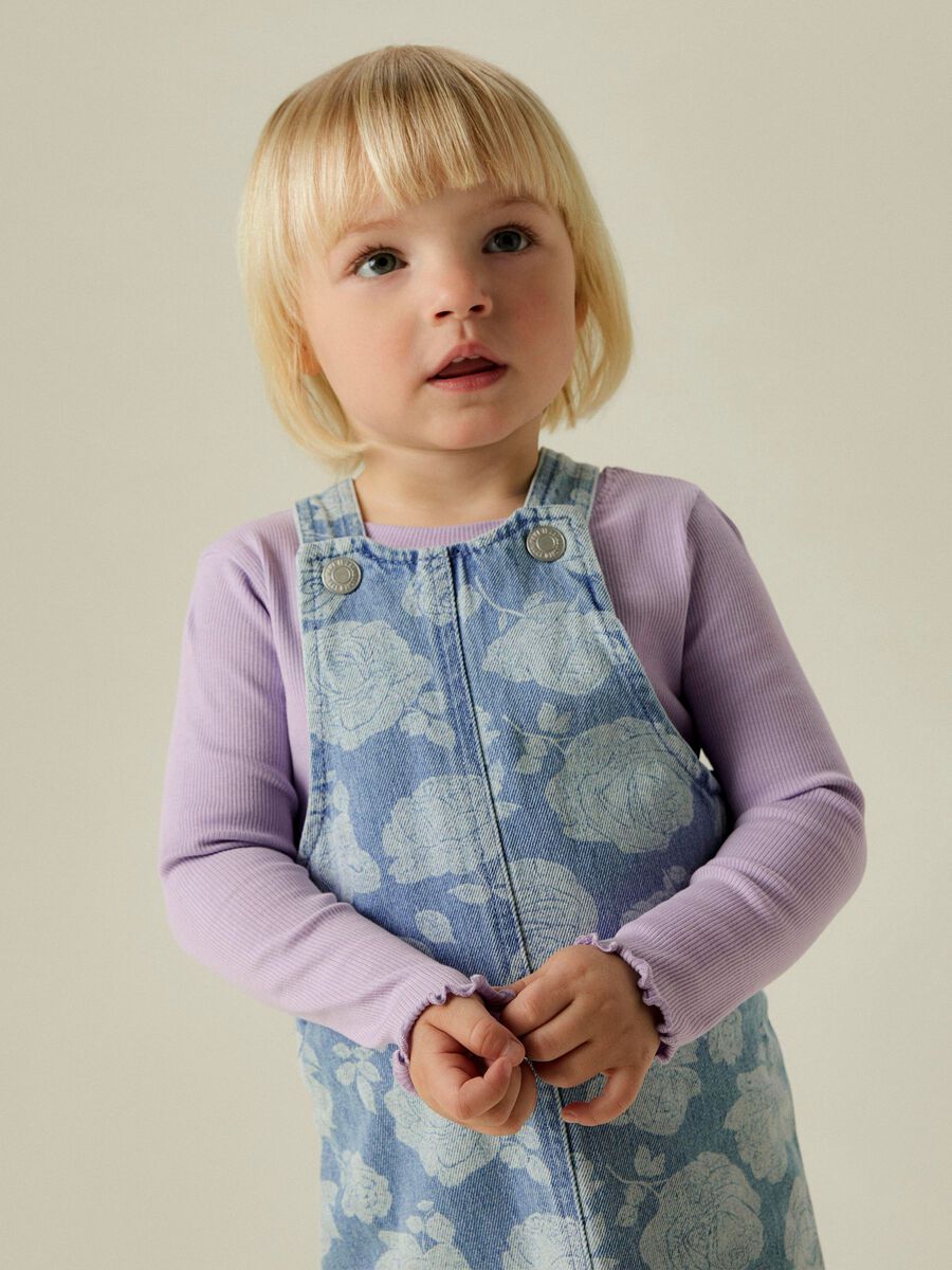 name it TELA VAQUERA VESTIDO SPENCER, Light Blue Denim, highres - 13249850_LightBlueDenim_008.jpg
