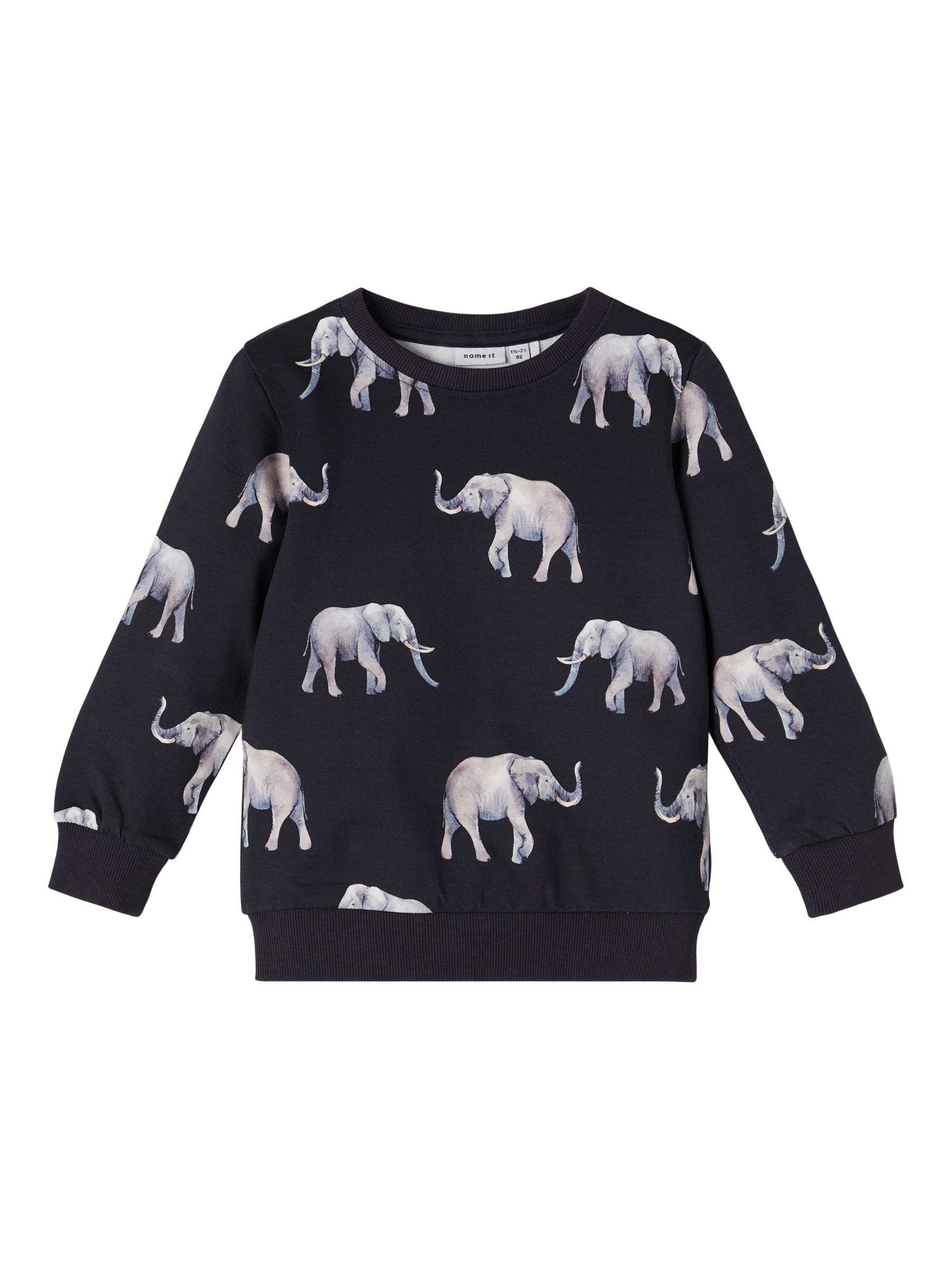 ELEPHANT SWEATSHIRT Toddler Boys Blue NAME IT UK